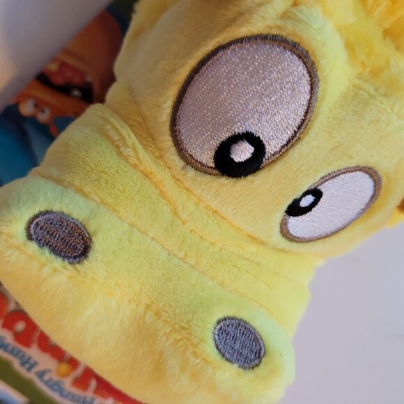 NEW HUNGRY HIPPOS HIPPO LUXE PLUSH DOG PULL TOY NWT - Picture 5 of 6